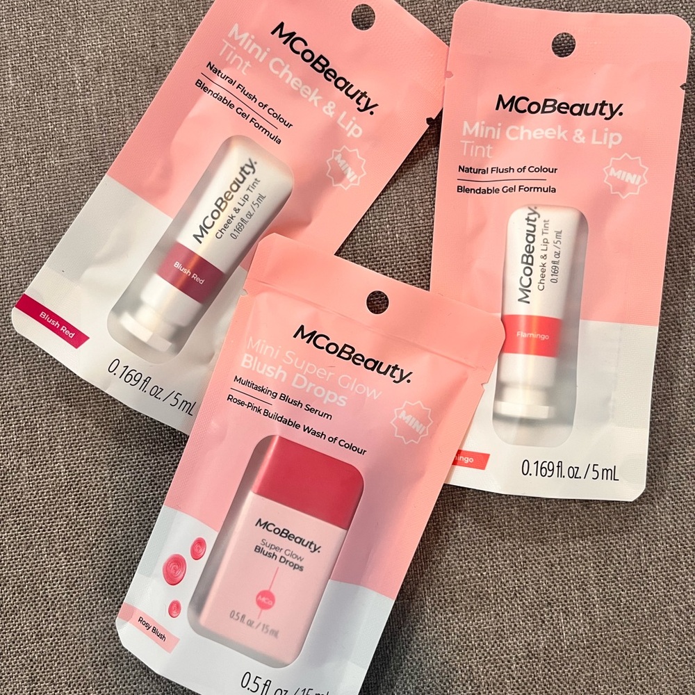 MCoBeauty Mini Cheek & Lip Tint Set